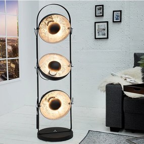 Lampa de podea design retro Studio negru/ argintiu A-37470 VC