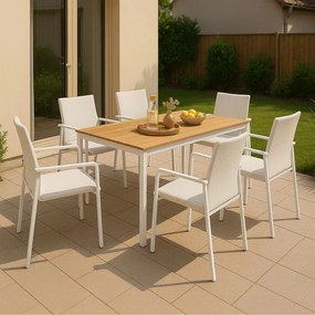 Juskys Set de grădină din aluminiu Maui - bej