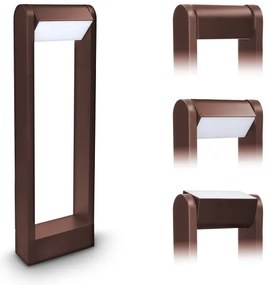 Brilagi - Lampă LED de exterior CROTONE LED/7W/230V maro IP54 50 cm