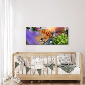 Tablou - picnic de vară (120x50 cm)