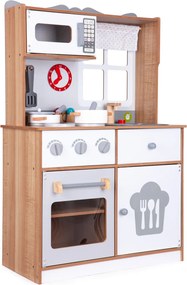 Bucătărie din lemn pentru copii cu accesorii,