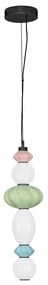Pendul LED decorativ ceramic Verde, Albastru, Alb, Roz, ONETA