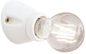 Orion - Aplica de perete FROST 1xE27/60W/230V albă