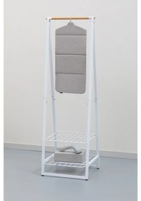 Umeras pentru calcare cu aburi pe verticala Brabantia Linn 1008935, Pliabil, Carlig pivotant 360°, Gri