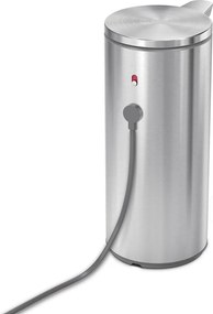 Dozator de săpun lichid argintiu mat automat din oțel 266 ml – simplehuman
