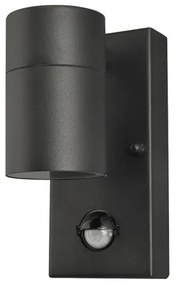 Aplica de exterior cu senzor de miscare IP44 ULF 1 negru