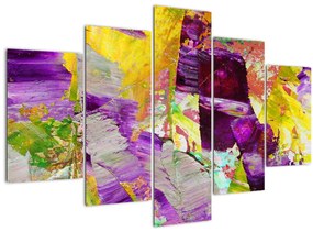 Tablou cu abstracție - pictura (150x105 cm)