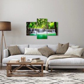 Tablou - cascada din Kanchanaburi, Thailanda (90x60 cm)