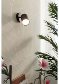 Spot de perete LEMMI 1xGU10/40W/230V negru Sollux SL.1126