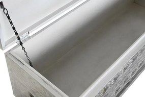 Cufar din lemn de mango cu insertii din ceramica, Mistral