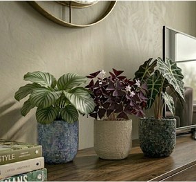 Ghiveci decorativ din ceramică handmade ø 18 cm Almada – Ego Dekor