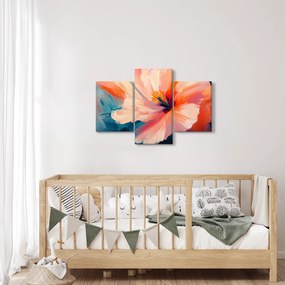 Tablou - Floare pictată (90x60 cm)