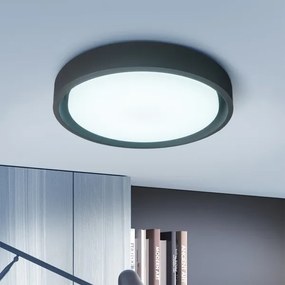 Brilagi - Corp de iluminat LED dimabil MATTEO, 60W, 230V, 3000-6500K, Ø 51,5 cm, negru + telecomandă