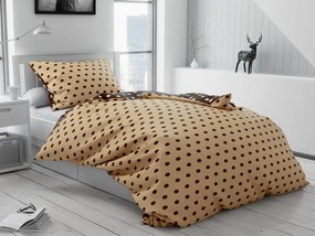 Lenjerie de pat bumbac Colam crem