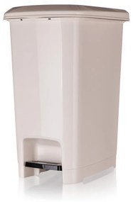 Banquet Coș de gunoi cu pedală STEP 25 l, crem, 25 l
