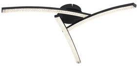 Plafoniera LED design modern Jules negru