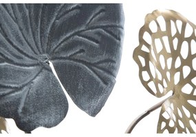 Decorațiune suspendată metalică Mauro Ferretti Ory -C-, 110 x 66 cm, motive frunze
