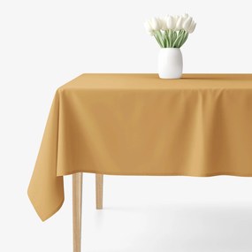Goldea față de masă loneta - auriu 80 x 80 cm