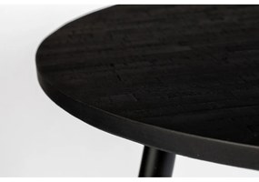 Masă de dining rotundă lemn masiv de tec ø 110 cm Mo – White Label