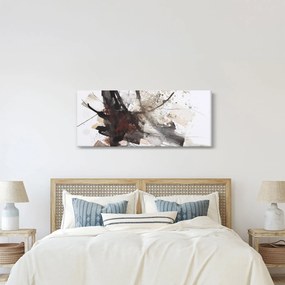 Tablou cu pictură abstactă (120x50 cm)
