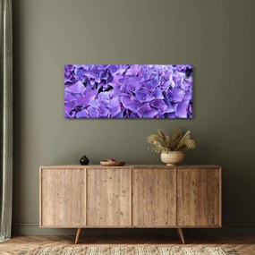 Tablou cu flori violete (120x50 cm)