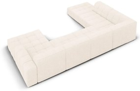 Colțar crem (colț pe stânga/în formă de "U") Chicago – Cosmopolitan Design