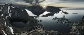 Tablou - Munții norvegieni (120x50 cm)