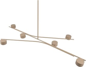 Lustră bej din metal Coda – Trio Select