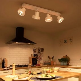 Spot LED BUKKO 4xLED/4,3W/230V Philips 50604/31/P0