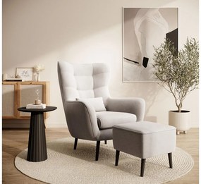 Taburete Veneza V1  (crem + negru). 1098927