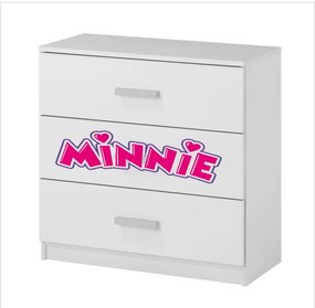 Comoda Minnie Mouse, 3 sertare