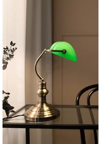 Markslöjd 105931 - Lampă de masă BANKERS 1xE14/40W/230V