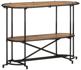 vidaXL Masă consolă, 110x42x76 cm, lemn masiv de acacia