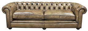 Canapea din piele naturala de bivol ✔ model GYMA A | Dimensiuni: 212 x 100 x 71 cm