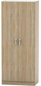 Dulap  BETTY 2 BE02-002-00, stejar sonoma, DTD laminat, cu 2 usi, 90x5