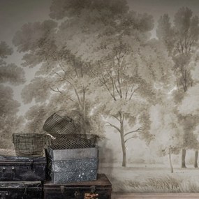 Fototapet, Whispering Forest, Beige, Rebel Walls