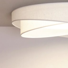 BRILAGI - Plafonieră LED VELVET TWIST LED/24W/230V 4000K Ø 55 cm alb