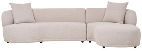 Canapea Kingston cu 2 perne, orientată spre dreapta, naturală, HN1295