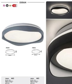 Plafoniera LED stil modern Israh D-48cm