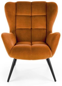 Fotoliu Tyrion velvet cinnamon H91 cm