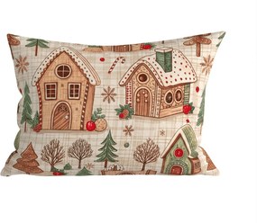 Husa pentru perna din microfibra GINGER HOME 50x70 cm, colorat