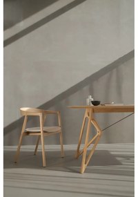 Masă de dining cu blat din lemn de stejar 240x90 cm Tink - Gazzda