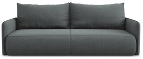 Canapea gri extensibilă/cu spațiu de depozitare 216 cm Nanea – Makamii