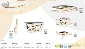 Lustra LED aplicata design modern Nabro 60W 67833-60 GL