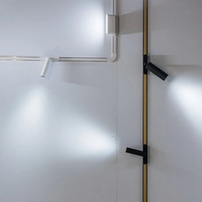 Sina magnetica slim, alba, 1 metru, Klausen
