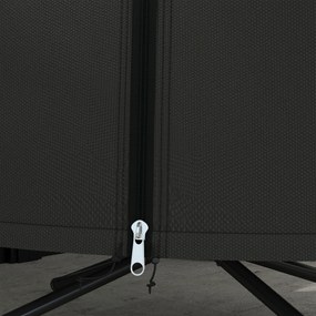 Outsunny Husă de protecție pentru fotoliu suspendat, impermeabilă, rezistentă la praf, poliester, Ø128 x 190 cm, Negru | Aosom Romania