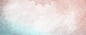 Tablou - Mandala pe zid 2 (120x50 cm)