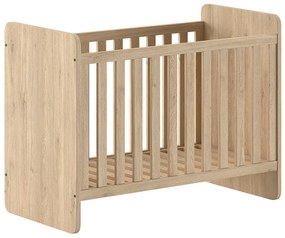 Pătuț în culoare naturală 60x120 cm Sam – Vipack