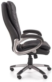 Scaun de birou Preston negru - H124 cm
