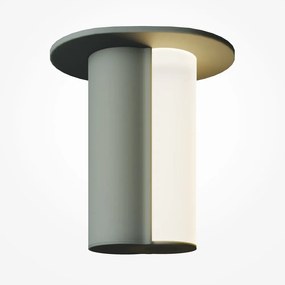 Veioza LED portabila/reincarcabila ASYM verde